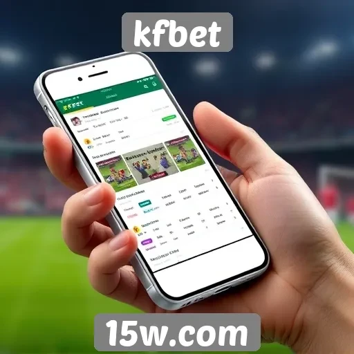 Avaliação das funcionalidades mobile do site kfbet